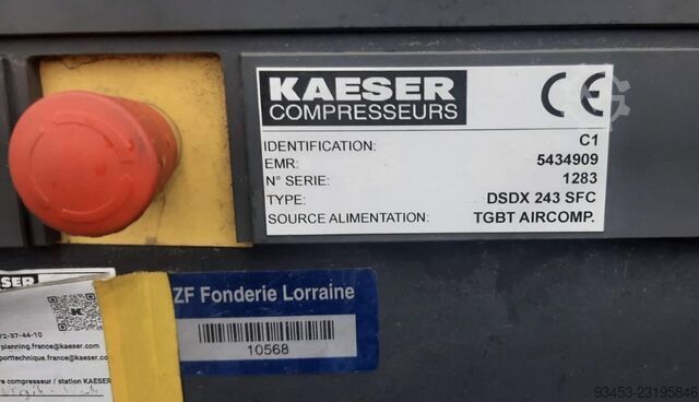 Screw compressor KAESER DSDX242 SFC