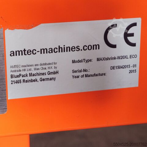 Schrumpfanlage AMTEC MAXIshrink W20XL ECO