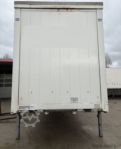 Wechselbrücke mit Pritsche & Plane Krone Jumbo 3m Innenhöhe Hubdach Edscha