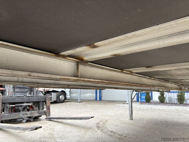 Wechselbrücke mit Pritsche & Plane Krone Jumbo 3m Innenhöhe Hubdach Edscha