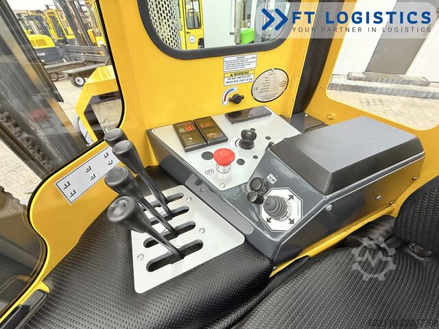 4-way forklift Combilift C4000 DIESEL DUPLEX SPREADER BEAM CABIN