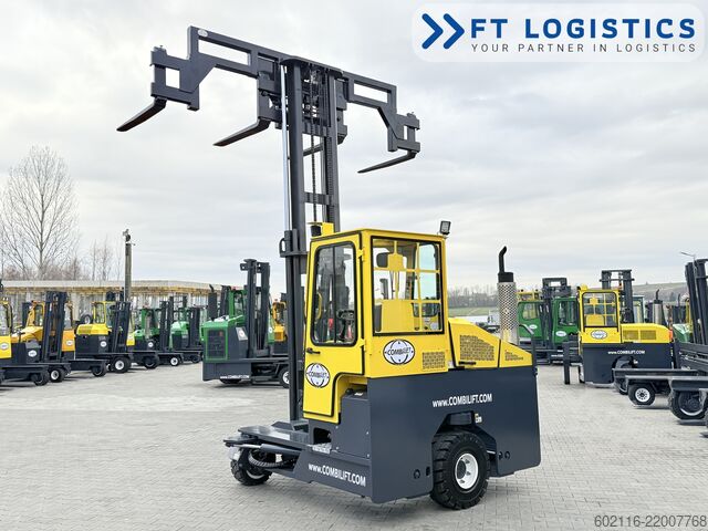 4-way forklift Combilift C4000 DIESEL DUPLEX SPREADER BEAM CABIN
