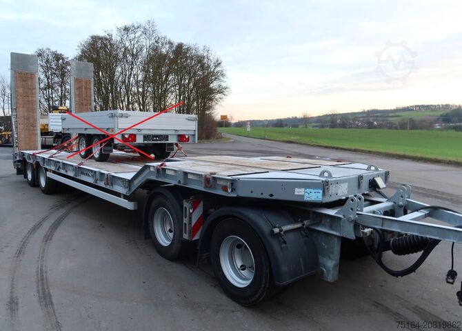 Tieflader-Sattelauflieger Müller-Mitteltal T4 Profi 40,0 feuerverzinkt