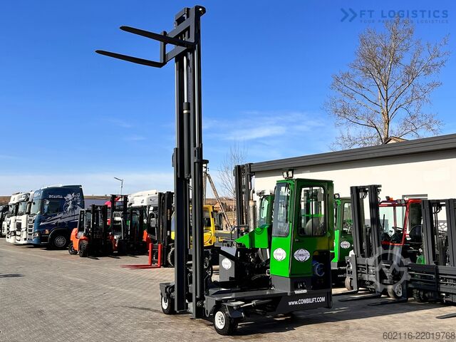 4-way forklift truck Combilift C4000 / LPG / DUPLEX / 4500MM /FREE LIFT