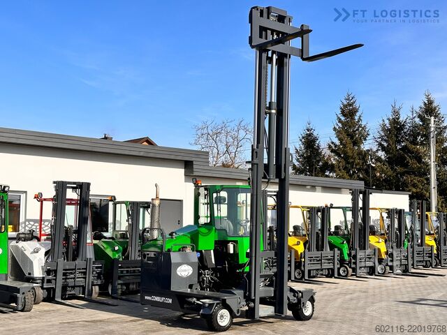 4-way forklift truck Combilift C4000 / LPG / DUPLEX / 4500MM /FREE LIFT