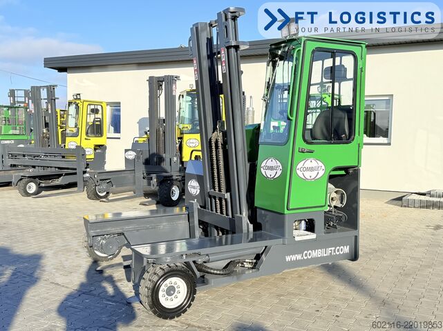 4-way forklift Combilift C5000L GAS DUPLEX 4100 POSITIONER CABIN