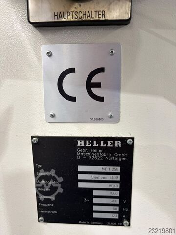 Horizontal machining center Heller MCH 250