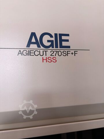 Wire eroding machine AGIE AGIECUT 270 SF+F HSS