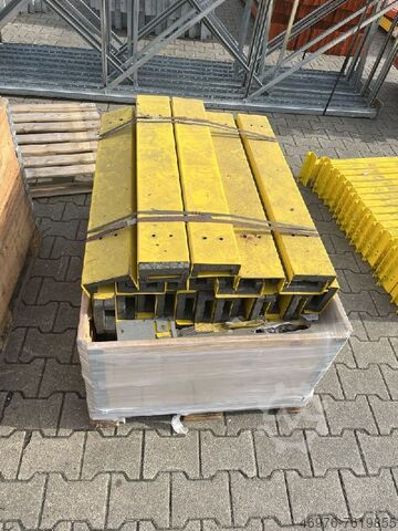 Frame protection pallet rack Höhe: 970 mm/ Innenbreite: 970 mm (inkl. Schaumstoff)/ gelb