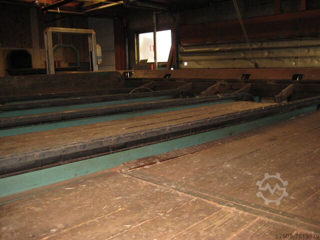 Complete sawline for big logs AKE,Söderhamns, Remill, Catech, Ari