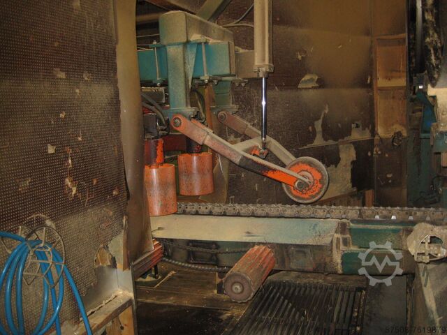 Complete sawline for big logs AKE,Söderhamns, Remill, Catech, Ari