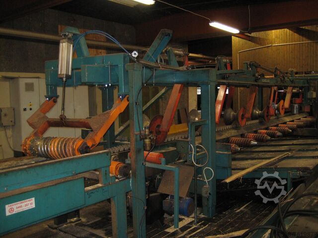 Complete sawline for big logs AKE,Söderhamns, Remill, Catech, Ari