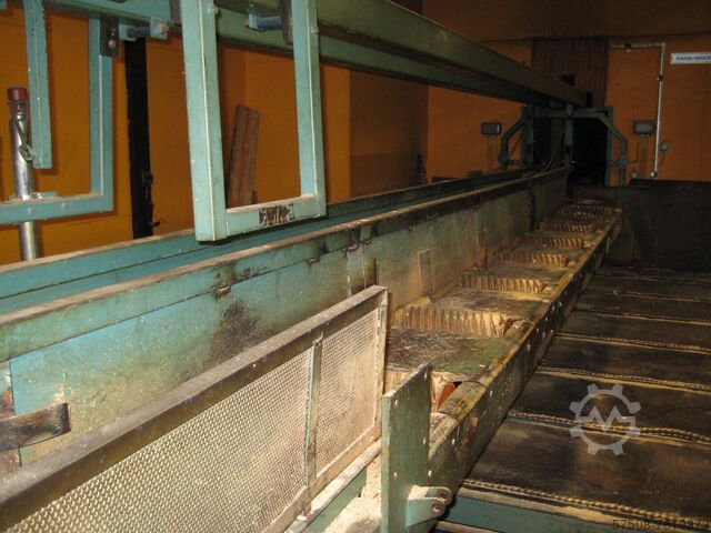 Complete sawline for big logs AKE,Söderhamns, Remill, Catech, Ari 