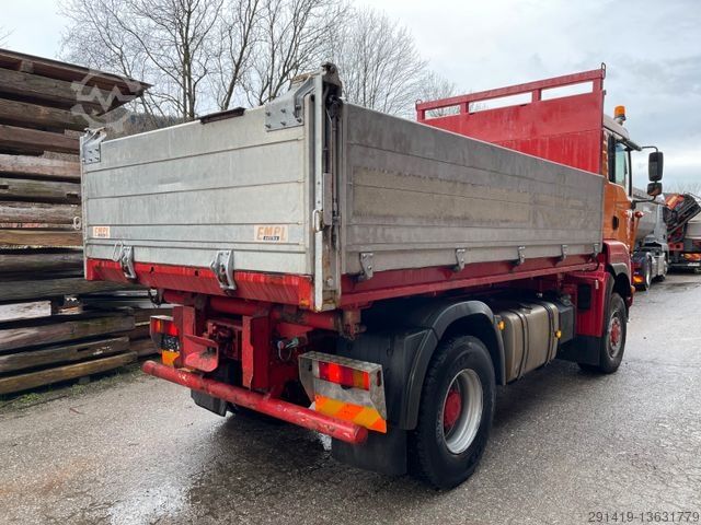 Tipper truck MAN TGA 18.480 4x4 BL 3SKipper Winterdienst Bj 04