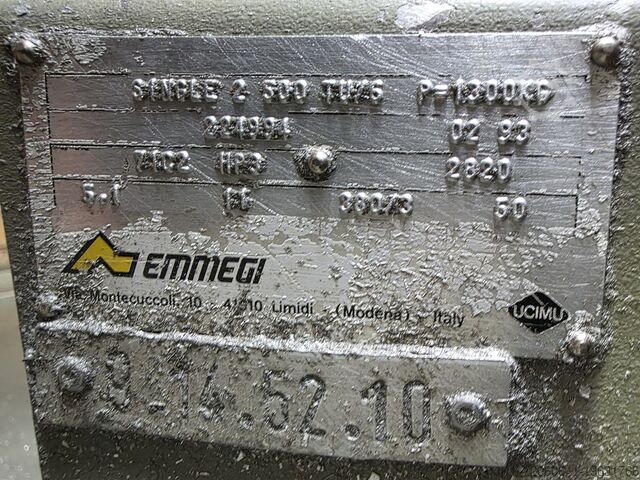 Double mitre saw Emmegi 