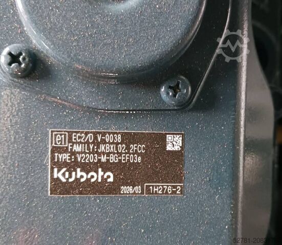 Aggregat Kubota V2203M - 20 kVA Stage V - DPX-19003