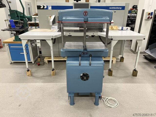 Hydraulische Buchbindereipresse Karl Tranklein Z.P. Hydraulic Bookbinding Press