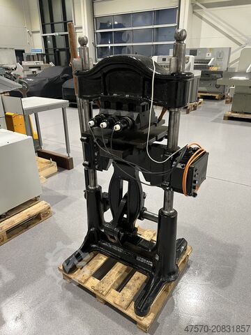 Buchbindereimaschine Karl Krause Hot Stamping press