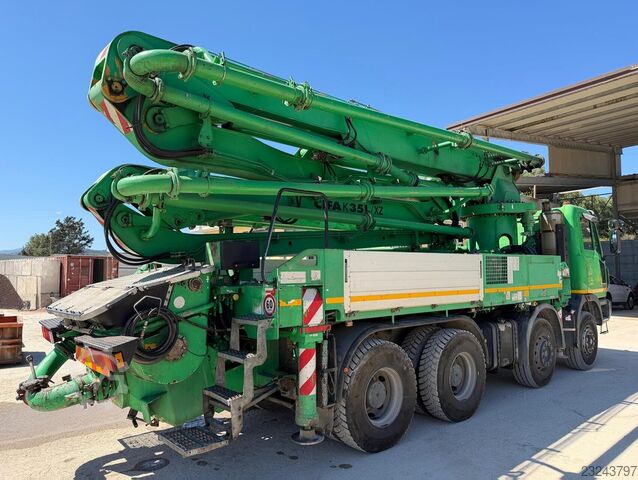 Concrete pump truck Astra VI HD8 84.48-80