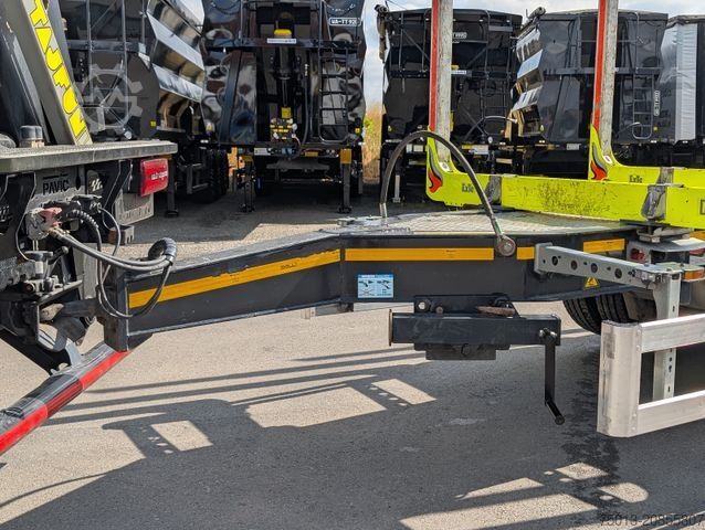 Holztransport Anhänger DOLL Tandem, 4 Schemel, LIFTACHSE, MIETEN?