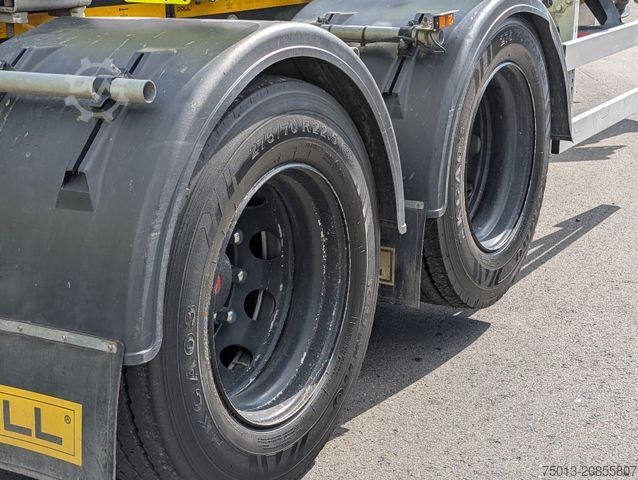 Holztransport Anhänger DOLL Tandem, 4 Schemel, LIFTACHSE, MIETEN?