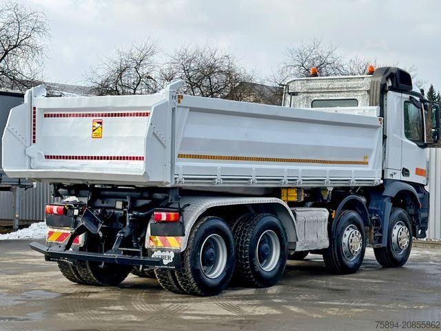 Kipper LKW MERCEDES-BENZ AROCS 4145* KIPPER 5,60 m + BORDMATIC / 8x4