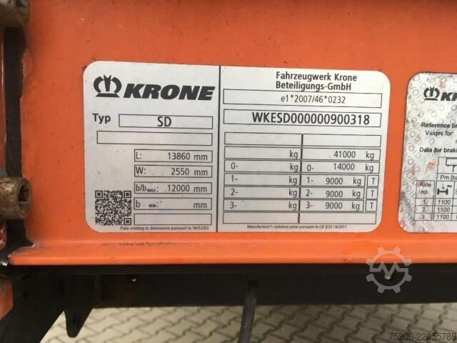 Semitrailer Krone Profi Liner Standard