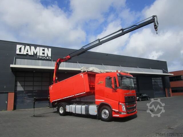 Tipper with crane Volvo FH 540 Euro 6 Kipper / Kraan