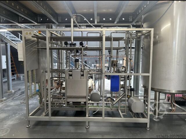Used Alfa Laval Flexitherm mini flash pasteuriser 15 HL-H ALFA LAVAL Flexitherm Mini