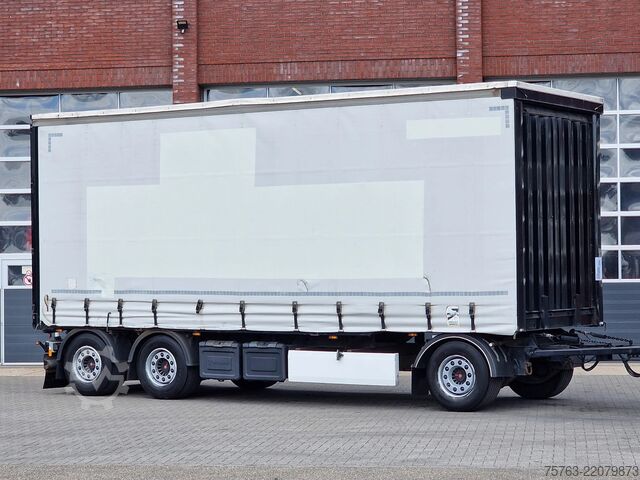 Plane Krone 3 axle trailer - SAF Axle -