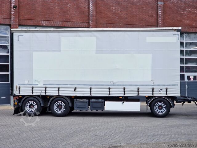 Plane Krone 3 axle trailer - SAF Axle -