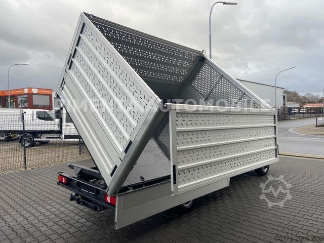 Three-way tipper van IVECO Daily 70C18H 3SKIPPER KISTE ALUGIT DIFFS AHK NAV