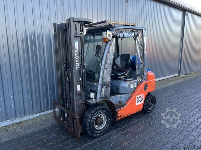 LPG Forklifts Toyota 8FGF20