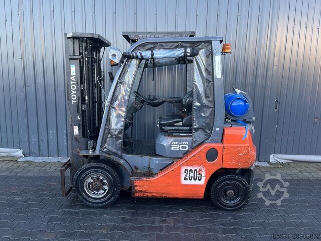 LPG Forklifts Toyota 8FGF20
