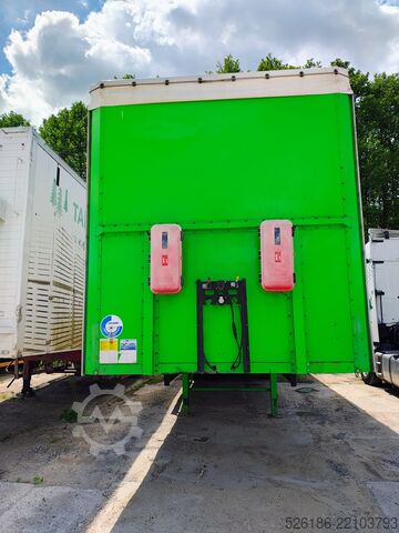 Open semitrailer with tarp BERGERecotrail SAPL