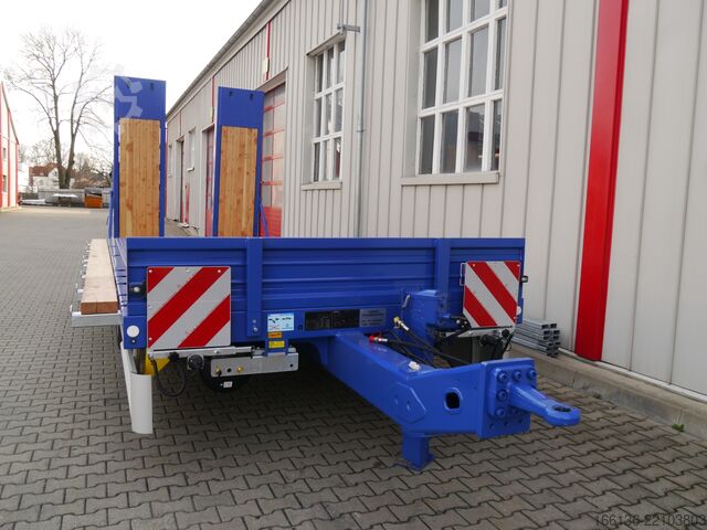 Platform trailer FLIEGL Tridem-Plattform Anhänger TPS 300 Bau
