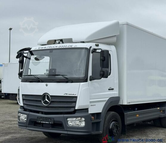 Box truck Mercedes-Benz Atego 1524 Koffer LBW BÄR 1.500 kg Kamera Klima
