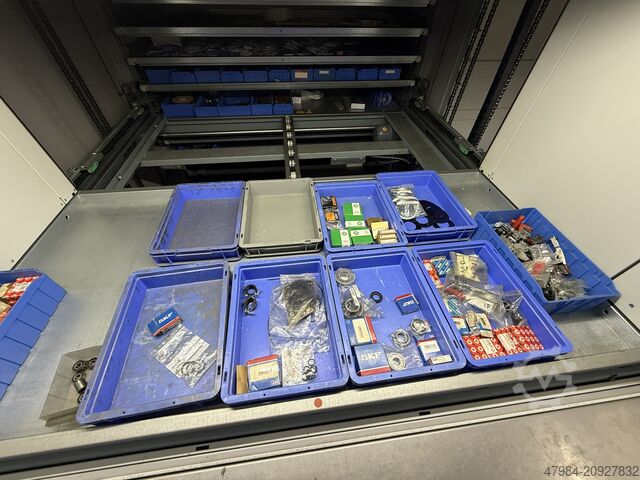 Paternoster with contents SSI Schäfer SHUTTLE-250-1850 x 863-NT