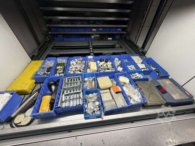 Paternoster with contents SSI Schäfer SHUTTLE-250-1850 x 863-NT