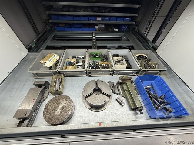 Paternoster with contents SSI Schäfer SHUTTLE-250-1850 x 863-NT