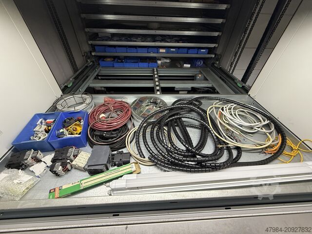 Paternoster with contents SSI Schäfer SHUTTLE-250-1850 x 863-NT