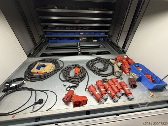 Paternoster with contents SSI Schäfer SHUTTLE-250-1850 x 863-NT