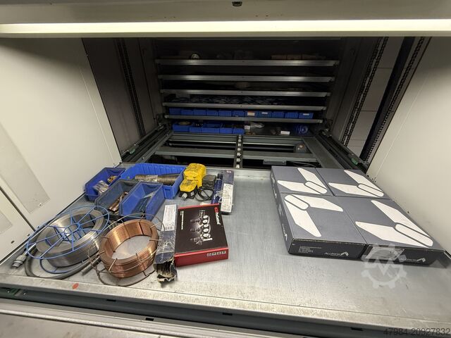 Paternoster with contents SSI Schäfer SHUTTLE-250-1850 x 863-NT