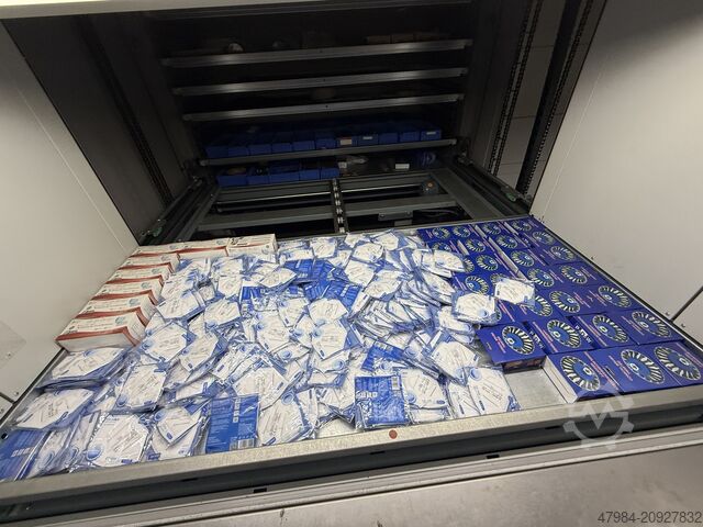 Paternoster with contents SSI Schäfer SHUTTLE-250-1850 x 863-NT