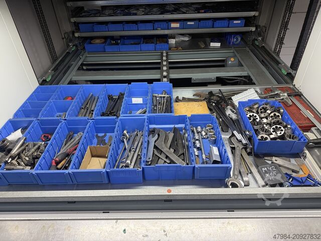 Paternoster with contents SSI Schäfer SHUTTLE-250-1850 x 863-NT