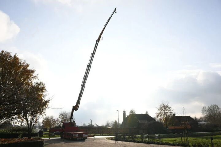 Crane truck Volvo FM 460 PALFINGER 48TM!!FLY-JIB!! EURO6!!TOP!!RO...