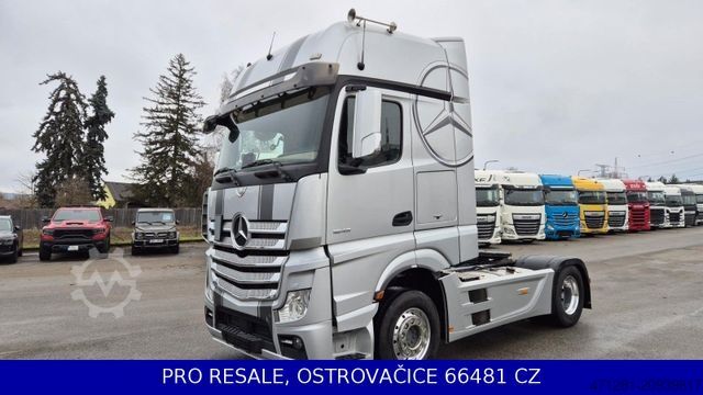 Standard tractor unit MERCEDES-BENZ ACTROS 1845 LS GIGA EURO 6 + XENON + ALCOA
