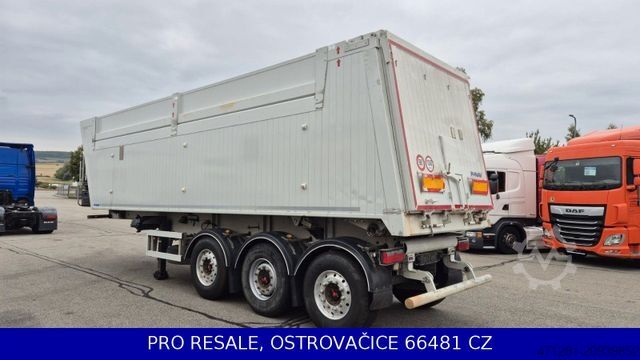 Tipper semitrailer PANAV NS19 AH KIPPER 43 m3 - Fe / Al
