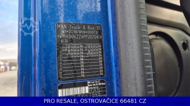 Standard SZM MAN TGX 18.510 XLX E6 + NAVI BJ. 2023 + ALCOA