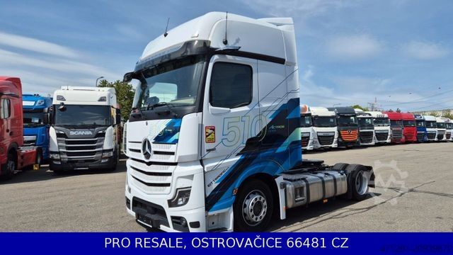 Volume tractor unit MERCEDES-BENZ ACTROS 1851 LSNRL MEGA EURO 6 + PARKCLIMA
